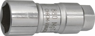 HAZET Spark plug socket 880MGT-18 Square, hollow 10 mm (3/8 inch) Outside he