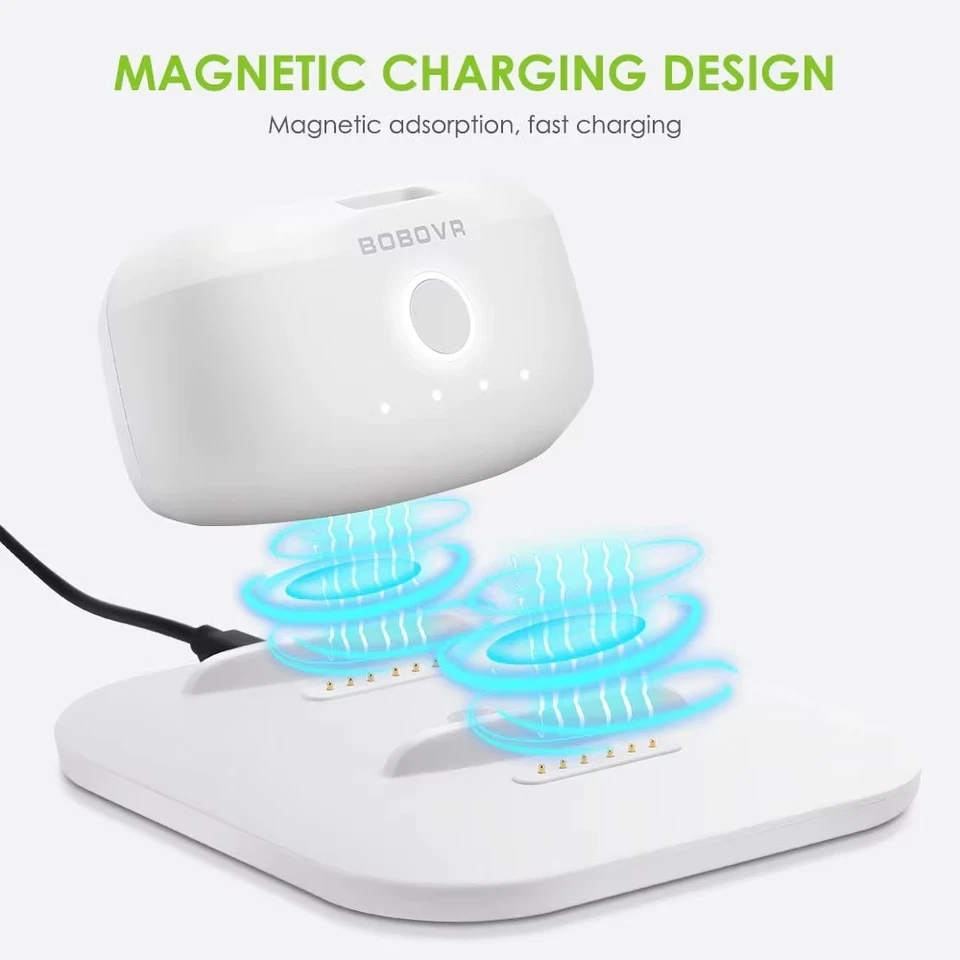 BoboVR Ladestation Ladegerät 15W für BoboVR B2 externe Akkus + B2 Akku - Bild 2 von 4