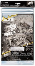 Ultra Pro Resealable Current Size Comic Bags 2-Mil Polypropylene 6-7/8 X 10 ...