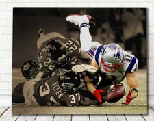 Julian Edelman Canvas Print - New England Patriots - Wall Art, Sports Art Print