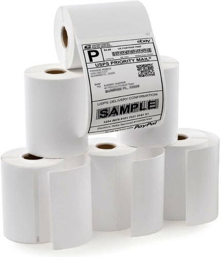 DYMO COMPATIBLE PRINTER LABELS 4XL 11352 11354 99012 9901 For Turbo 330 440 450 - Picture 6 of 32