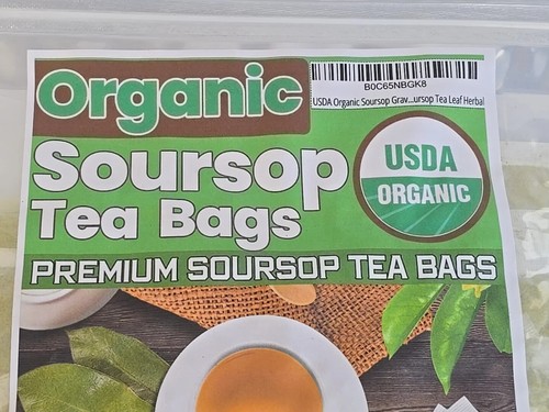 KEYXE Premium Soursop Graviola Leaf Tea | 75 Bags | 75g | 100% Natural | BB 9/26 - Picture 2 of 18