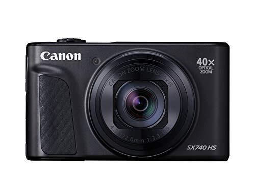 Canon SX740 HS Black 20.3MP Compact Digital Camera PowerShot