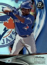 2016 Bowman Platinum Next Generation Prospects NGP29 Anthony Alford RC Blue Jays