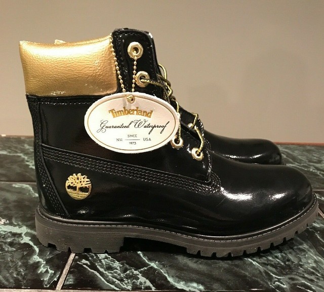 timberland patent leather boots