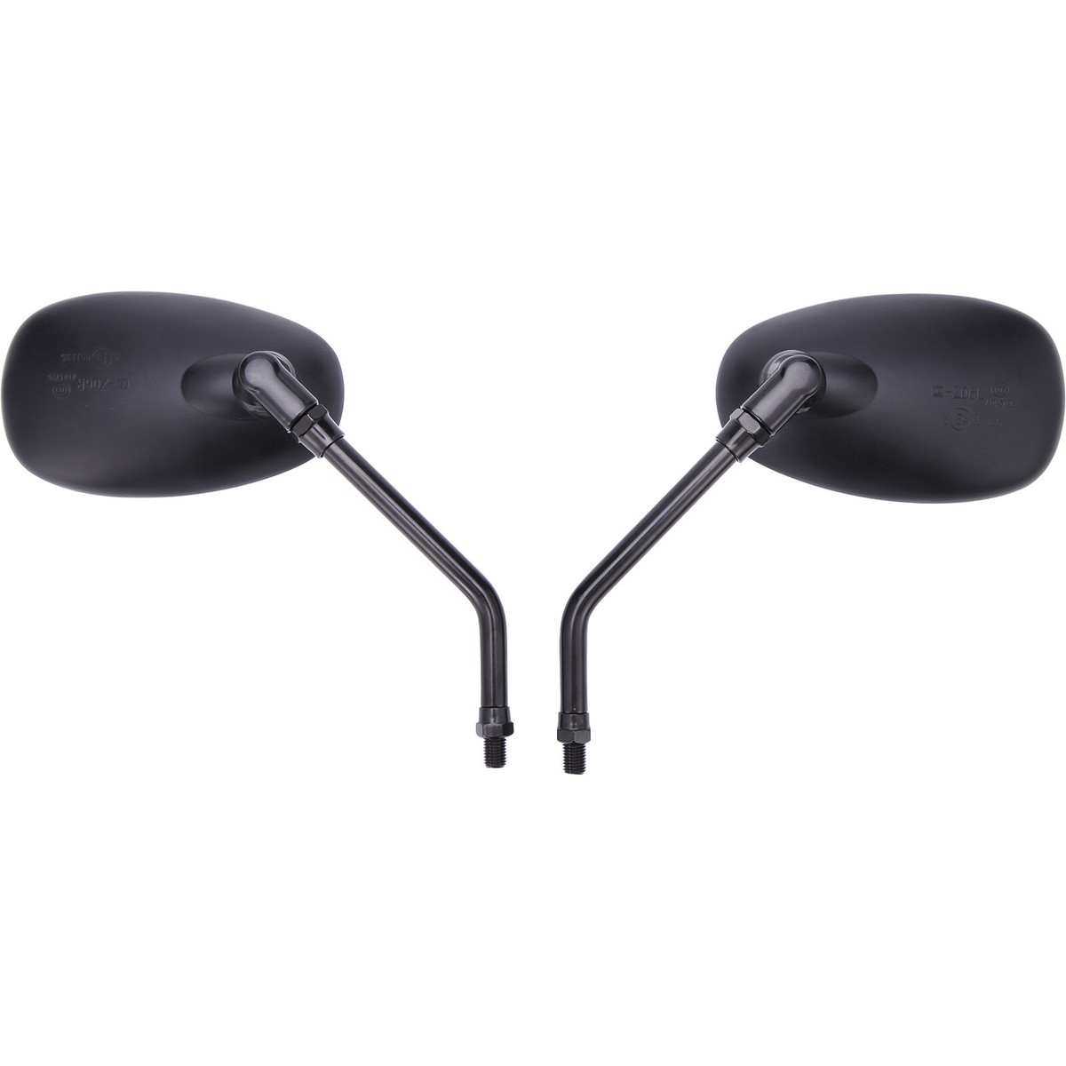 Pair Motorcycle Rearview Side Mirrors Fit Honda Rebel 300/250/500/1100 & Universal