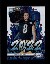 KENNY PICKETT 2022 PANINI CERTIFIED 2022-1 GRAFFITI STEELERS ROOKIE RC BD4252