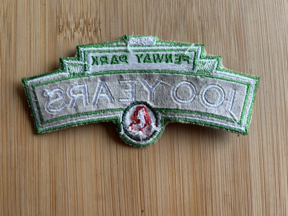 Boston Red Sox нашивка Fenway Park логотип 100 лет юбилей джерси рукав 4x2 дюйма - Изображение 4 из 4