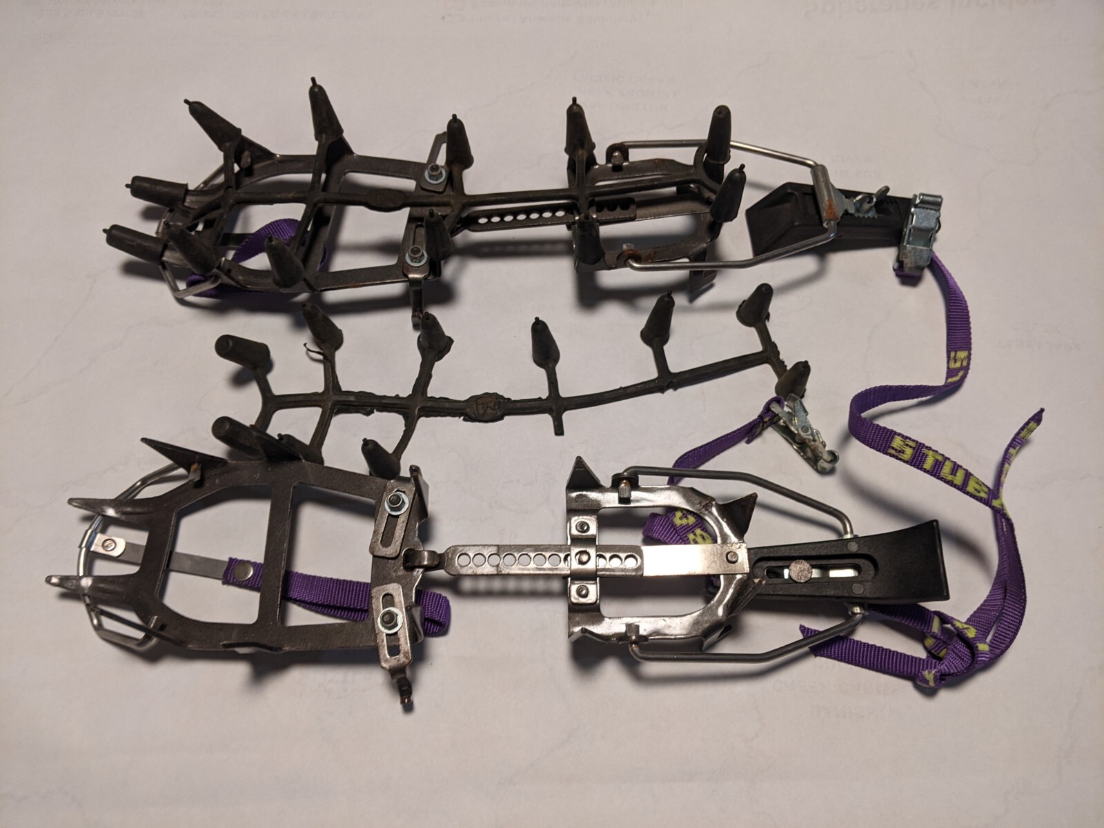 New Universal Stubai Tirol 12 Point Crampons With Spike Guards eBay