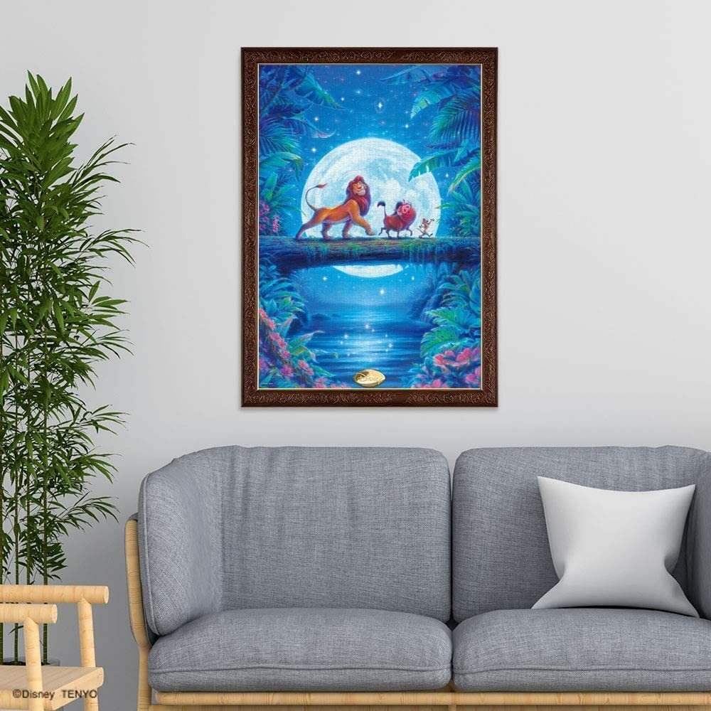 Tenyo Disney Lion King Moonlight HAKUNAMATATA 1000pcs Jigsaw