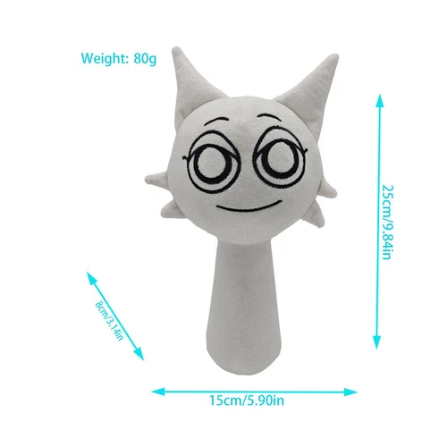 9.8" Horror Game Sprunki Plush Cartoon Soft Stuffed Pillow Dolls For Kid Toys - Picture 8 of 45