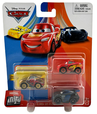 Disney Pixar Cars Mini Racers Florida 500 Rivalry Series Storm Ramirez McQueen