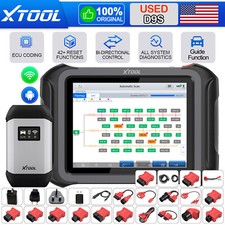 XTOOL USED D9S OBD2 Bidirectional Scanner Ful...