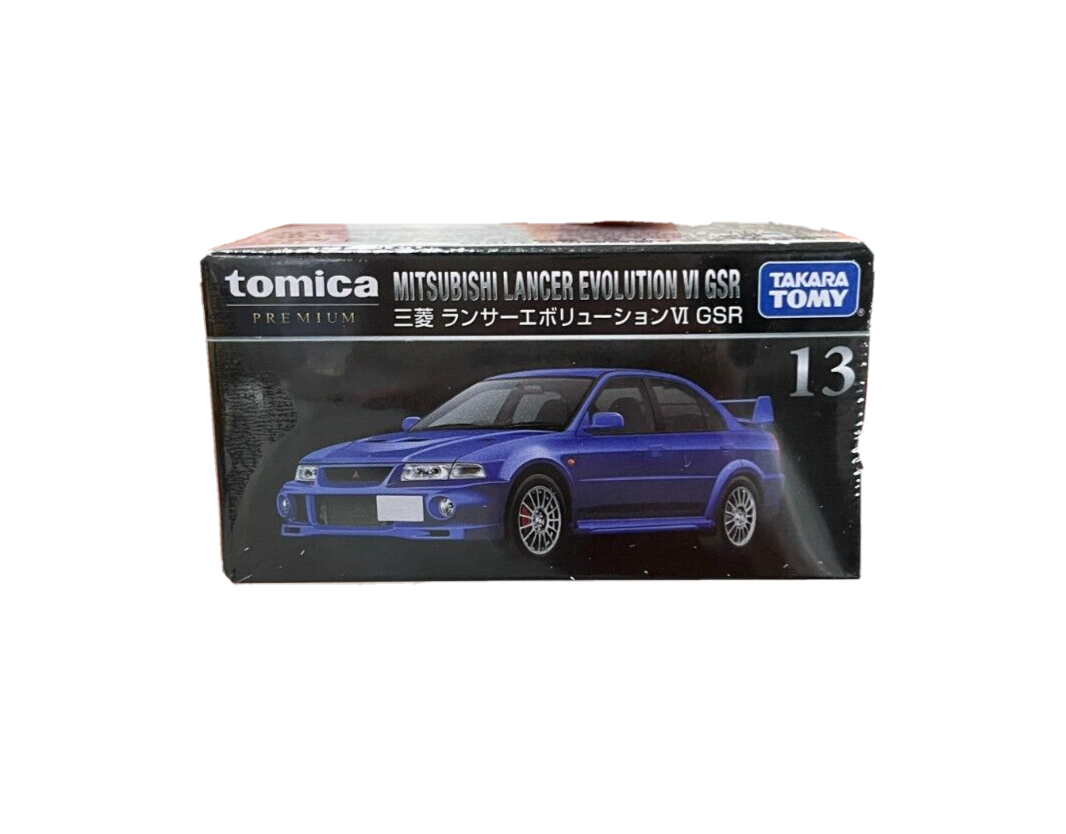 Tomica Premium 1/61 Scale TP#13 Mitsubishi Lancer Evolution VI GSR