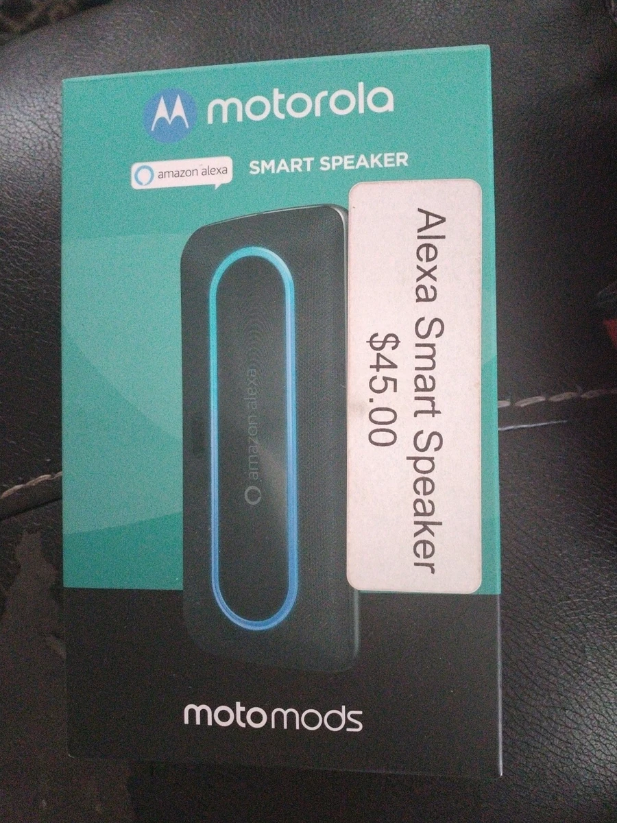Motorola smart speaker with amazon alexa moto best sale mod