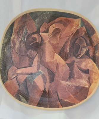 Set of 2 Vintage Picasso Plates Limited Edition 1973 E-113 & E-396