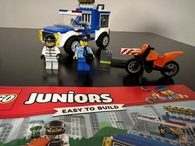 Lego Junior Lot of 2 Sets 10671 Fire Emergency 10735 Police Truck Chase