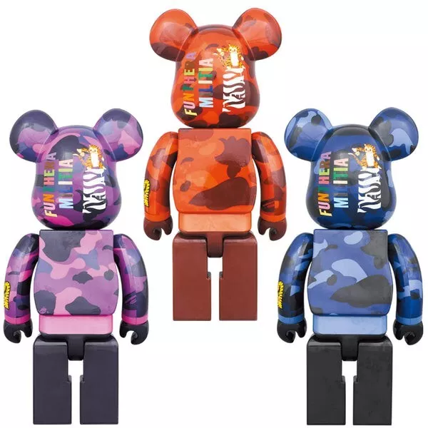 BE@RBRICK BAPE(R) CAMO TIGER 3個セット