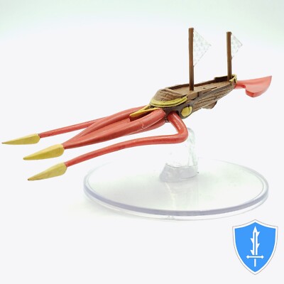 Squid Ship - Spelljammer Welcome to Wildspace D&D Icons of the Realms Huge