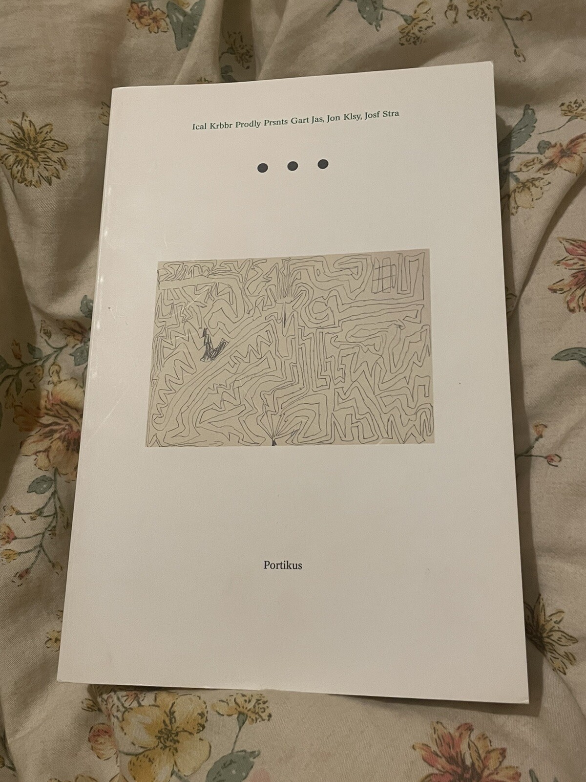 Ical Krbbr Prodly Prsnts Gart Jas, Jon Klsy, Josf Stra; INSCRIBED by Krebber