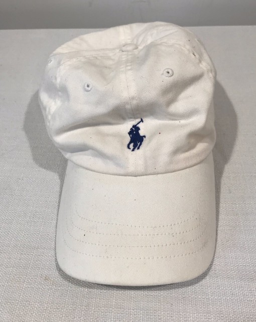 black ralph lauren cap white horse