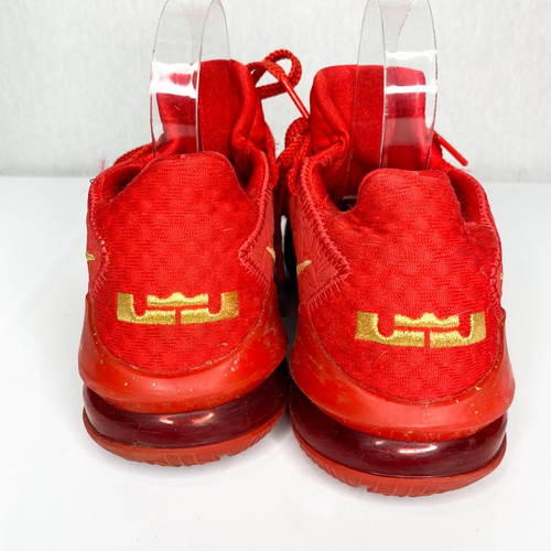 Nike Mens Lebron 17 Titan X Agimat Basketball Shoes Red CD5008-600 Low Top 7.5 M - Picture 2 of 5