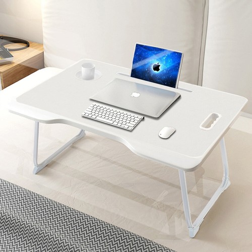 Folding Laptop Bed Table Adjustable Lap Standing Desk Tray Breakfast Portable - Picture 56 of 105