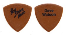 Oak Ridge Boys Dave Watson Hot Summer Nights Brown Guitar Pick - 1990s Tours