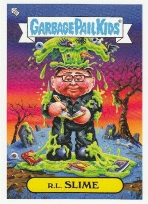 2020 GARBAGE PAIL KIDS 35TH ANNIVERSARY R.L. SLIME GPK BOOK PROMO STINE SIMKO