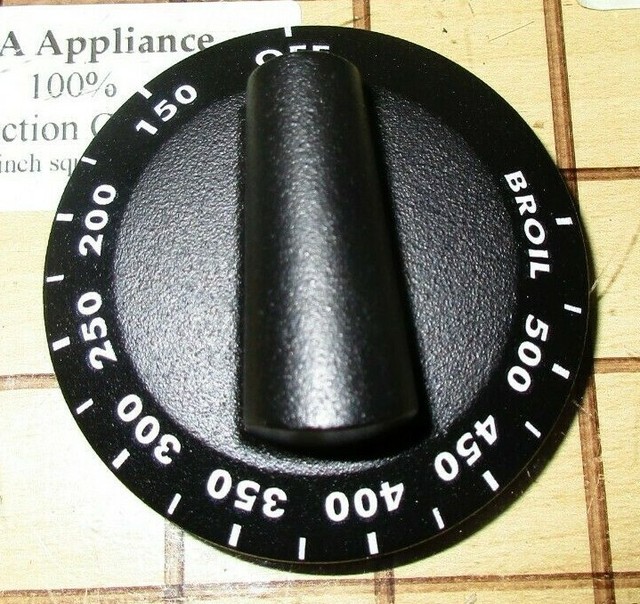 NEW Thermador Black Thermostat Knob for Pro Grand Ranges PAKNOBLUNG eBay