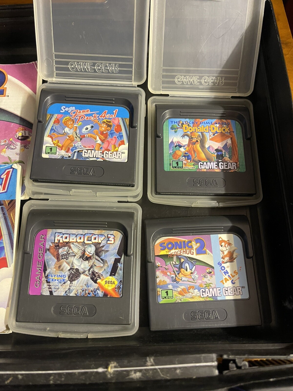 Sega Game Gear Handheld Console Includes GamesSpares And Repairs eBay