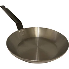Carbon Steel Frying Pan Nonstick Skillet:  Cookware Fry Pan without PFAs, Toxins