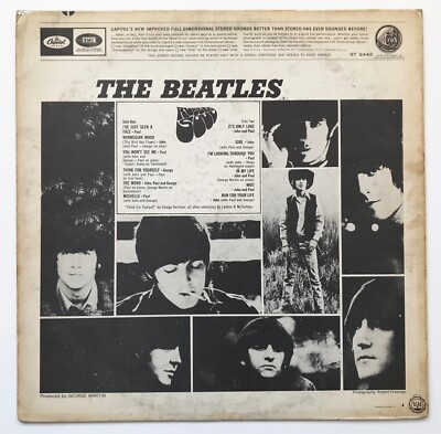 BEATLES - Rubber Soul Original 1966 Capitol Jacksonville 2nd