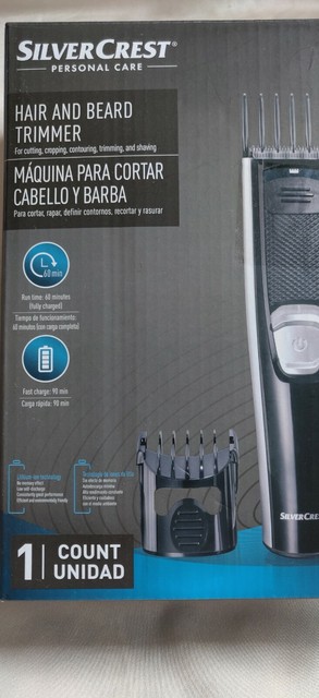 silvercrest single blade beard trimmer