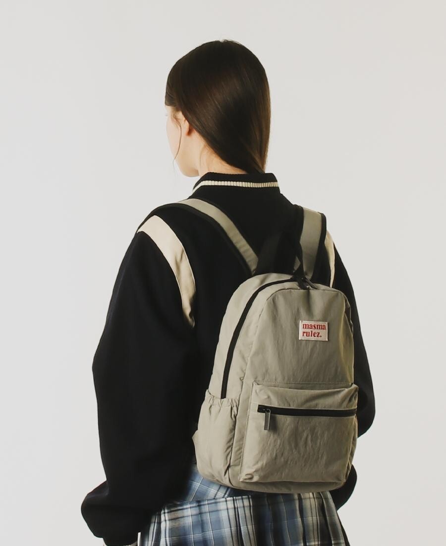 ★masmarulez★ mini ver Daily backpackGray MASMARULEZ flap backpack mini ver. _ gray / Cross Bag