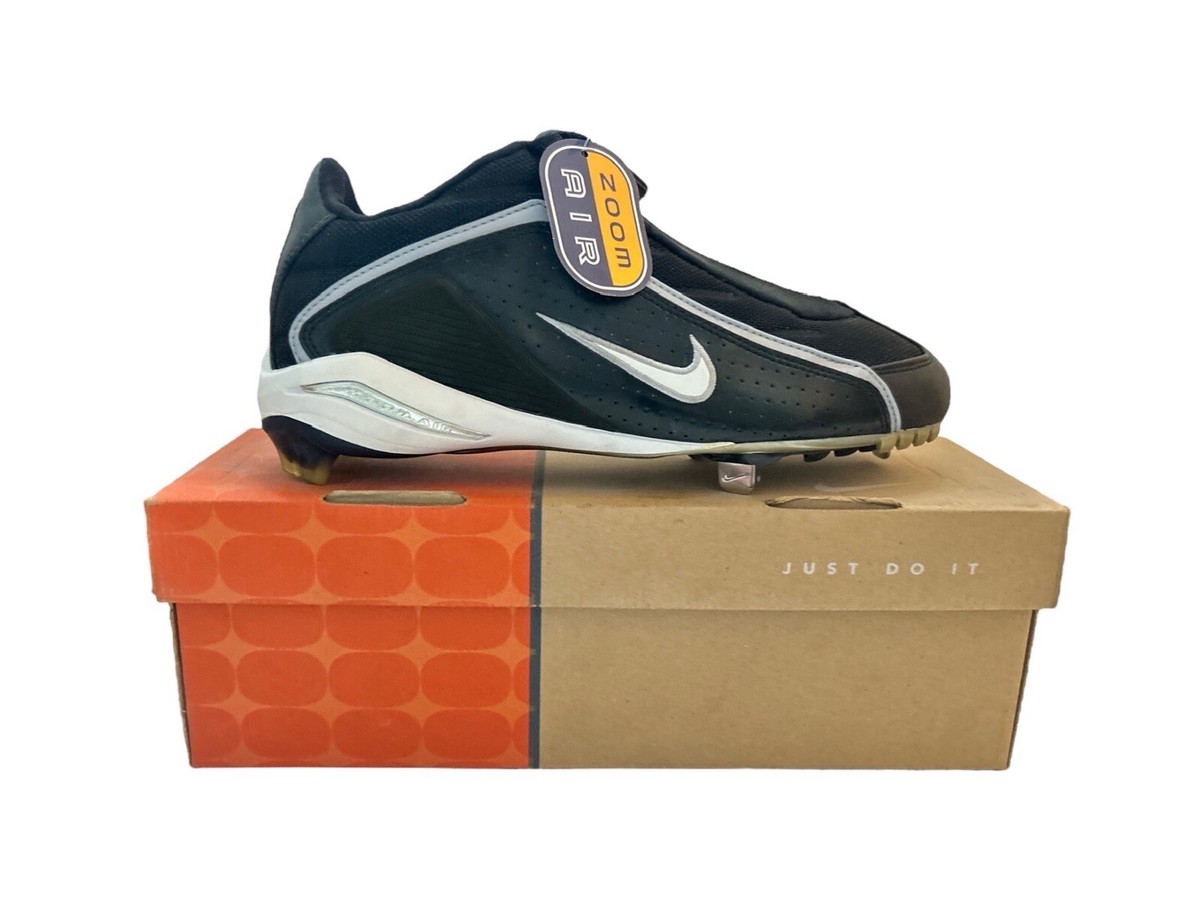 vintage nike air zoom respect metal baseball spikes cleats NIB