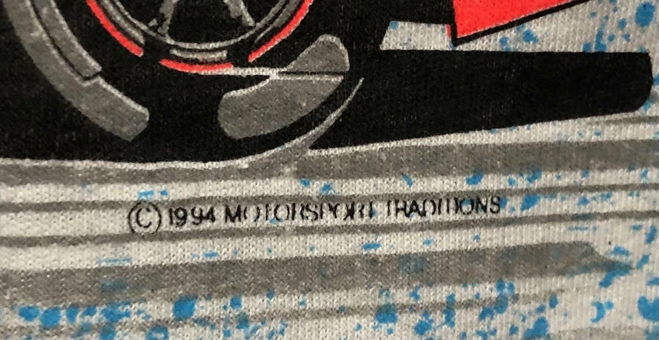 1994 NASCAR Autograph Auto Signed by Ricky Craven t-Shirt NOS NEW Jeff Gordon FG — 第 3/4 张图片