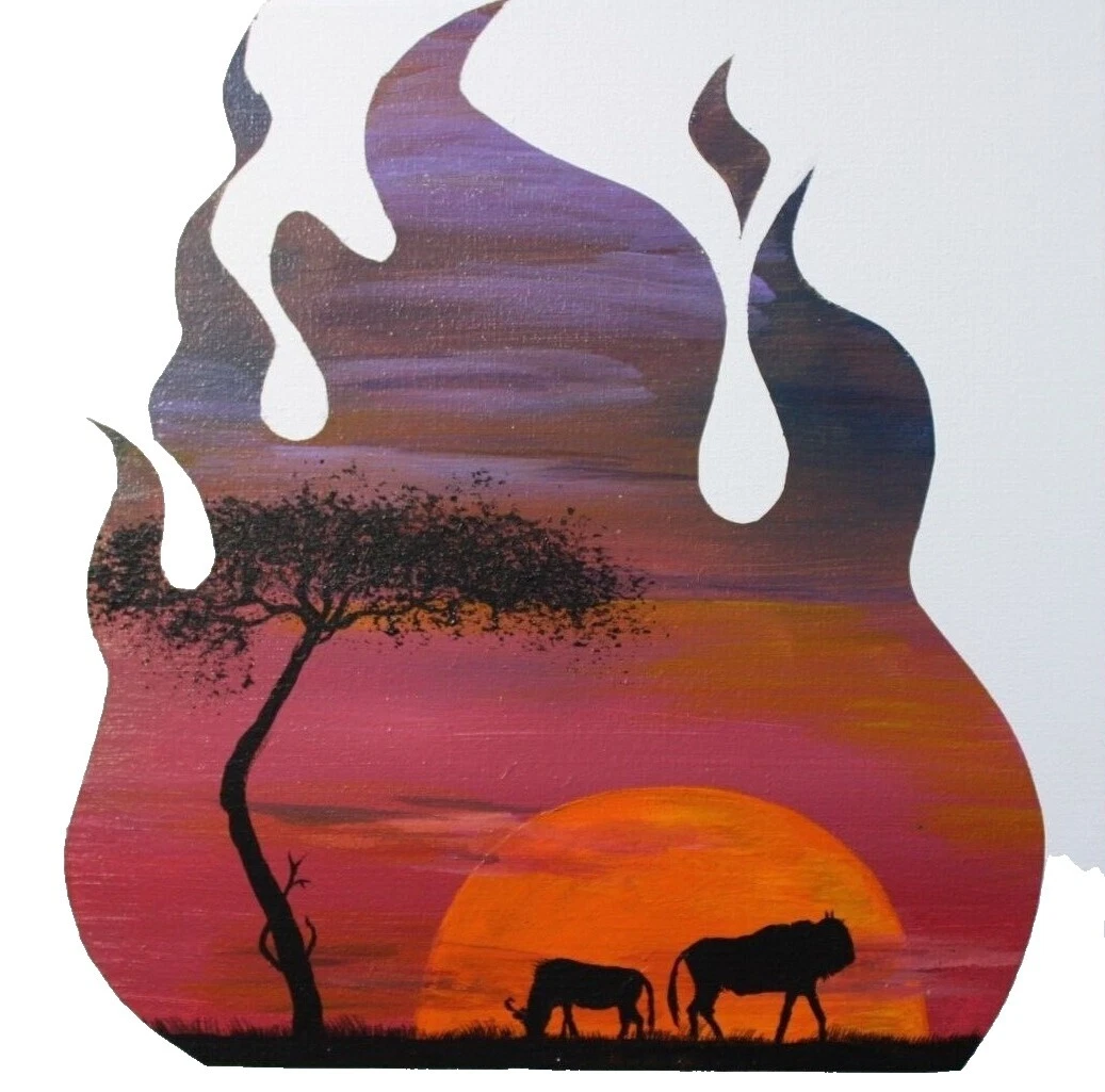 El modernismo puestas de sol Arte Pinturas