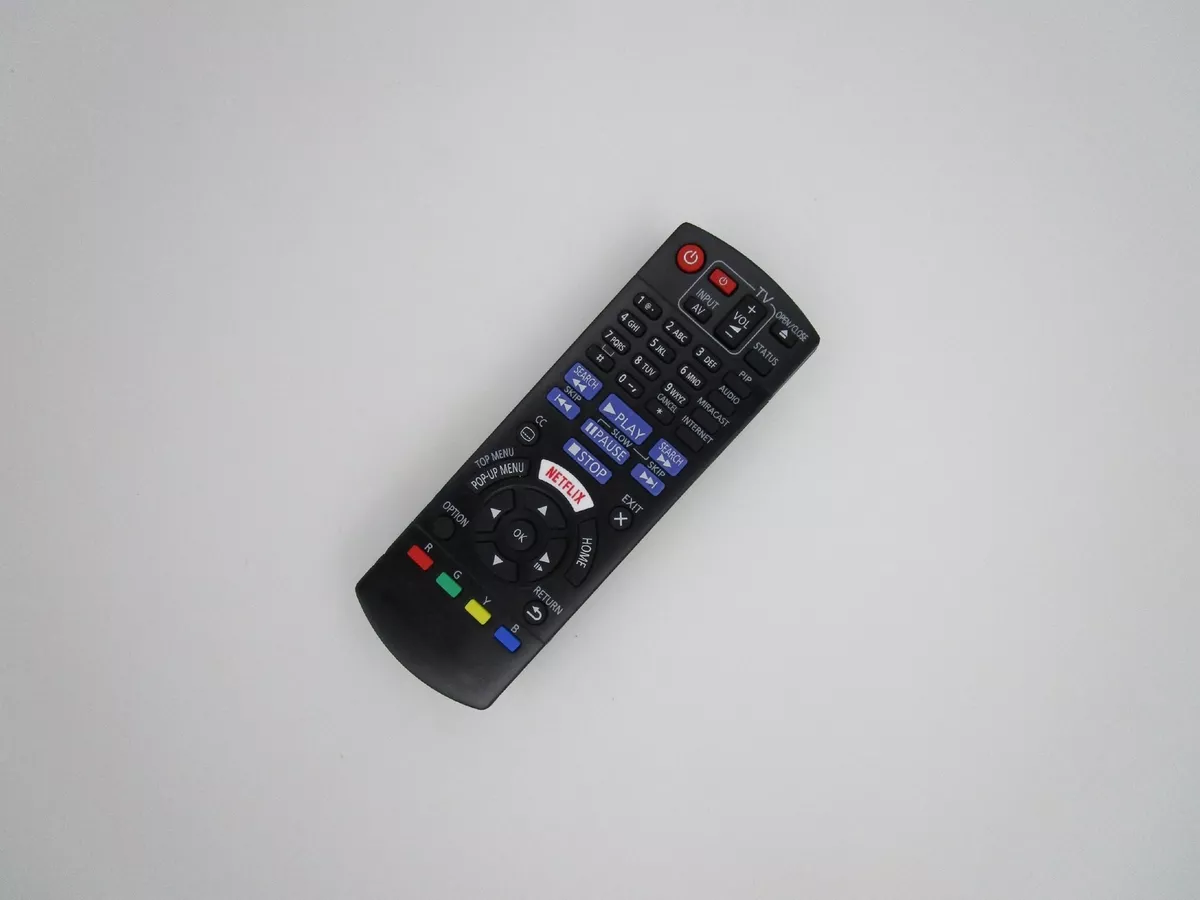 Replacement Remote Control for Panasonic DMP BD793 DMP BDT181 Blu ray Disc DVD P