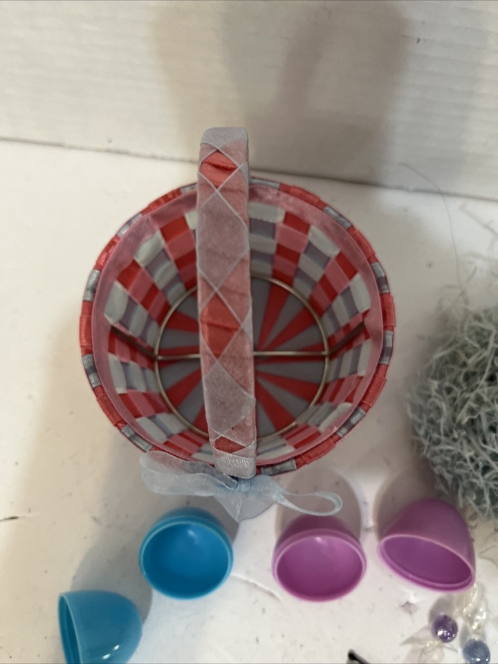 American Girl Pleasant Company Easter Basket And Accessories Vintage