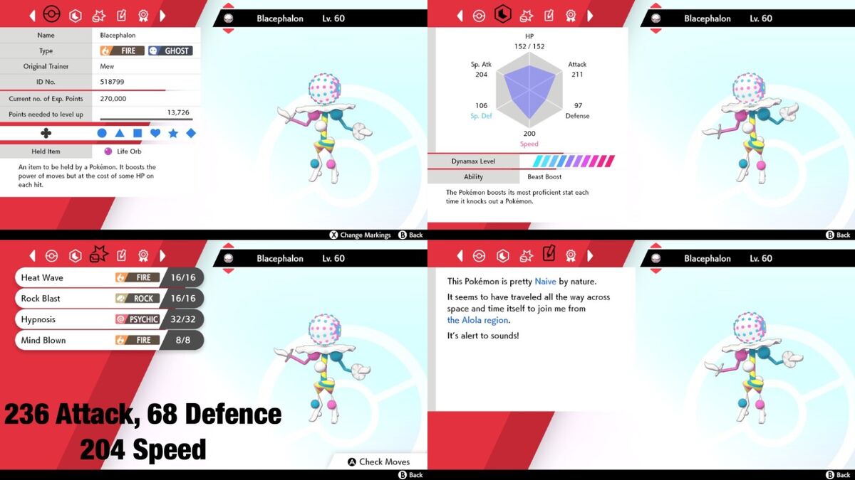 Pokemon Sword & Shield / 6IV ALL 11 SHINY Ultra Beasts / 