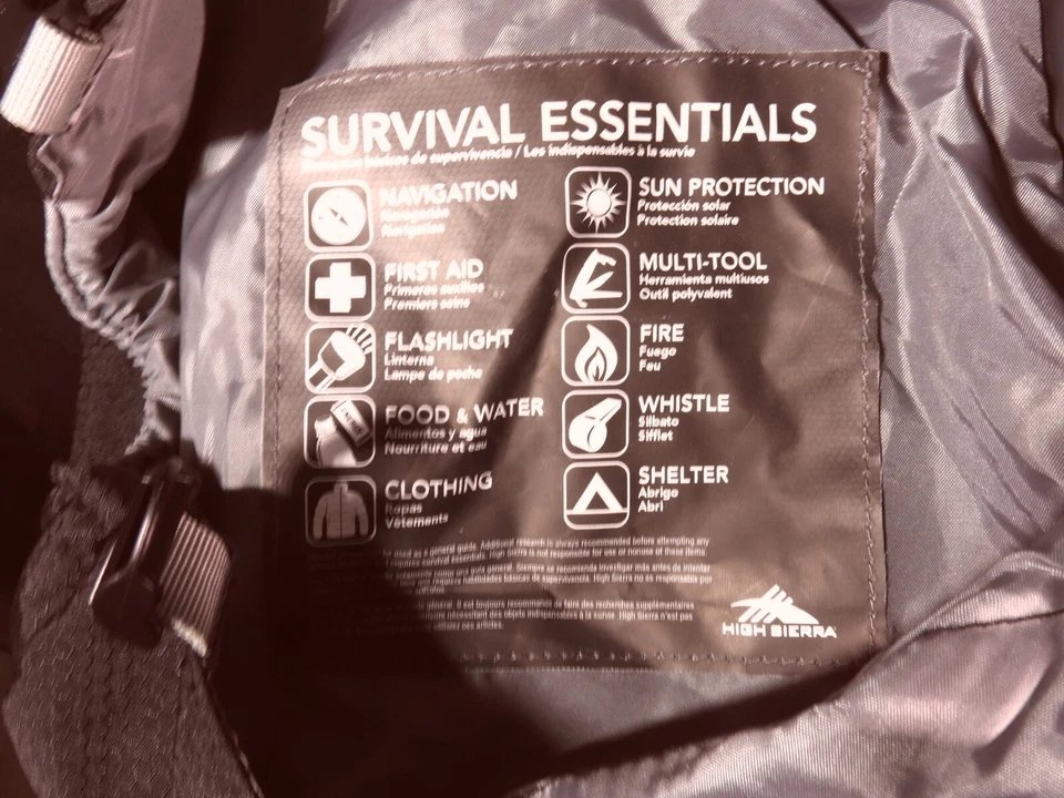 High Sierra Long Trail 90 Hiking Backpack Frame Pack Ergo Fit *New without Tags* - Image 2 of 4