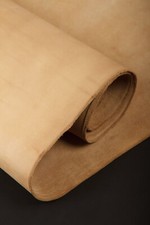 Natural Tan Full Grain Leather Hide, 1.8mm 5oz , 2,2m2,Vegetable Tanned Leather