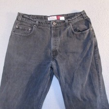VTG Levi's 545 Jeans 38x30 Mens Loose Fit 100 Cotton Black Measures 36x28
