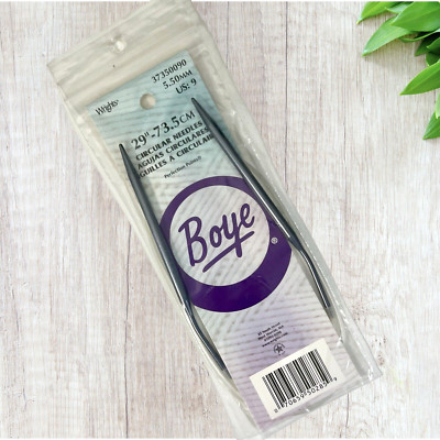 Boye Circular Knitting Needle US 9-29 Inch By WRIGHTS Aluminum 37350090