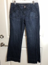 Tommy Hilfiger Jeans 6 Blue American Splendor Mid Rise Trouser Dark Wash Boot