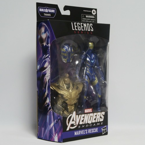 Marvel Legends Endgame Thanos BAF Ironman,Thor,IronSpider,Captain America,Rescu - Picture 33 of 39