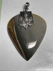 Massive Rocky Butte Picture Jasper Pendent w 925 Sterling Bail 80mm x 50mm