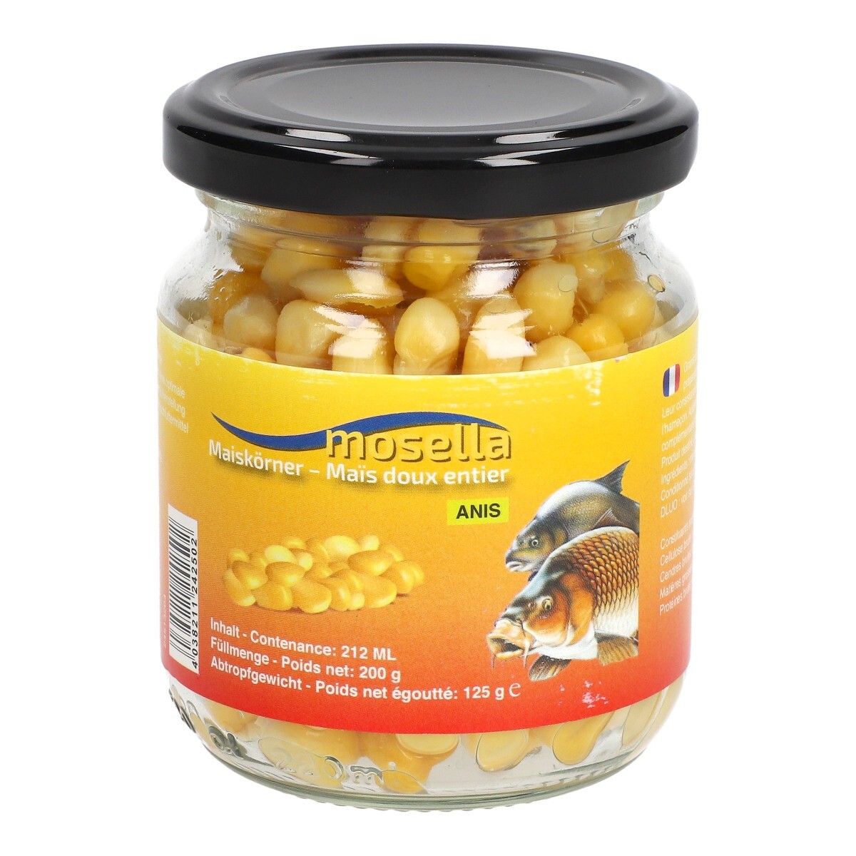 Сыр Моцарелла по-деревенски, 125 г, по-рыбьи, с начинкой из карпфена. Сортен