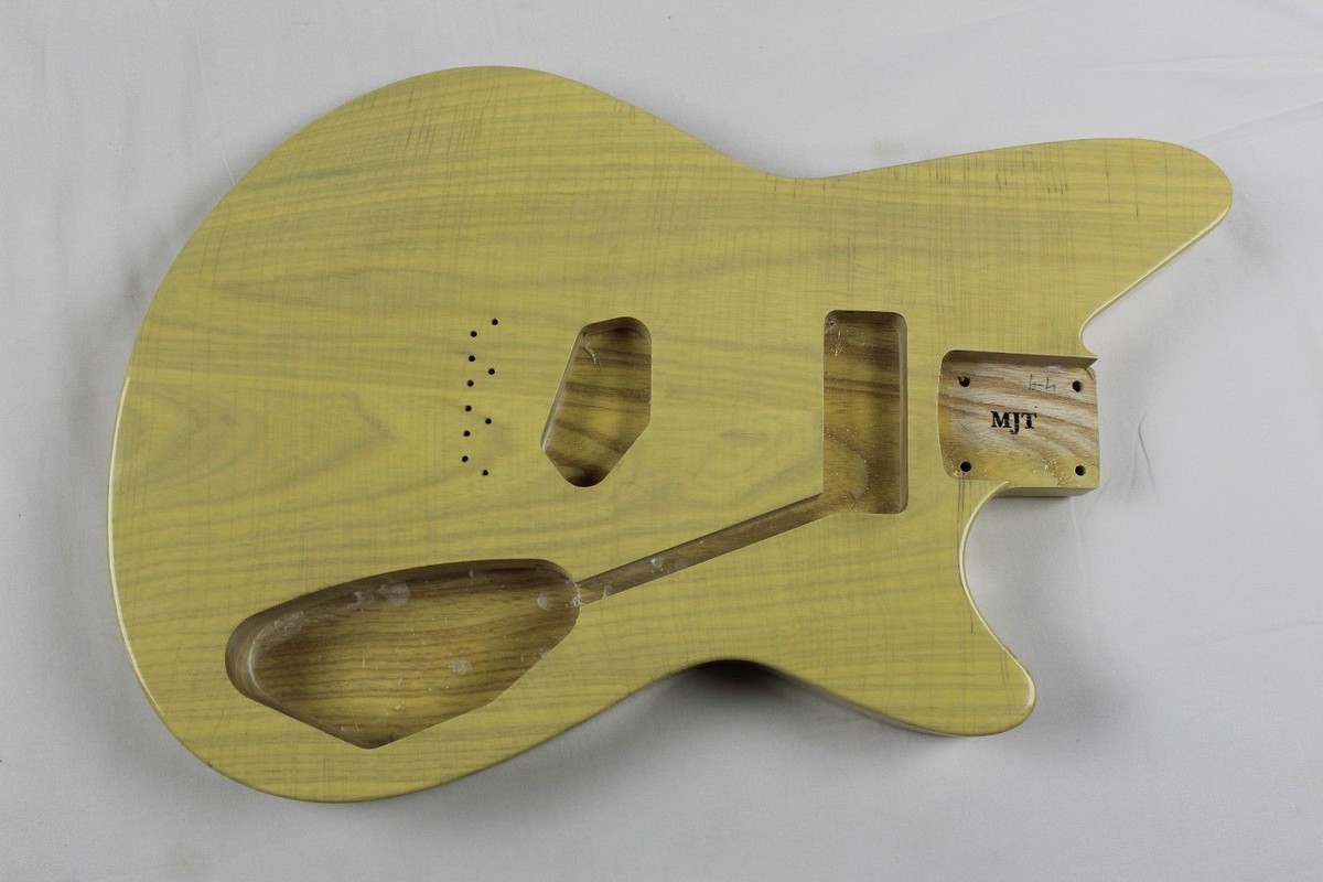 MJT Official Custom Order Vintage Aged Nitro Finish Guitar Body